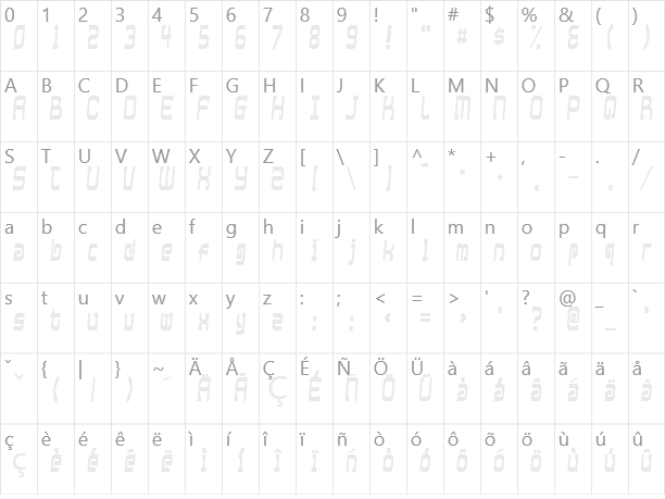 Xtraordinary Character Map