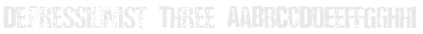 Depressionist Three Example