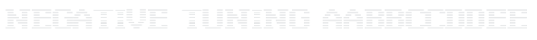 Negative Tuning Example