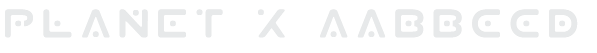 Planet X Example