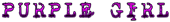 PURPLE GIRL Logo Style