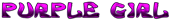 PURPLE GIRL Logo Style