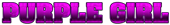 PURPLE GIRL Logo Style