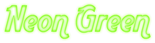 Neon Green Logo Style