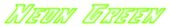 Neon Green Logo Style