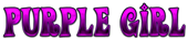 PURPLE GIRL Logo Style