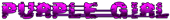 PURPLE GIRL Logo Style