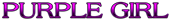 PURPLE GIRL Logo Style