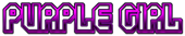 PURPLE GIRL Logo Style