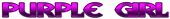 PURPLE GIRL Logo Style