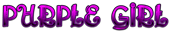 PURPLE GIRL Logo Style