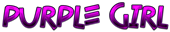 PURPLE GIRL Logo Style