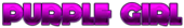 PURPLE GIRL Logo Style