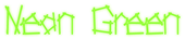 Neon Green Logo Style