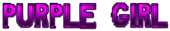 PURPLE GIRL Logo Style