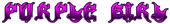 PURPLE GIRL Logo Style