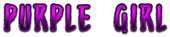 PURPLE GIRL Logo Style