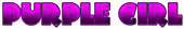 PURPLE GIRL Logo Style