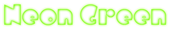 Neon Green Logo Style