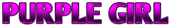 PURPLE GIRL Logo Style