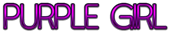 PURPLE GIRL Logo Style