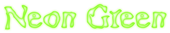 Neon Green Logo Style