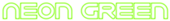 Neon Green Logo Style