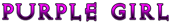 PURPLE GIRL Logo Style