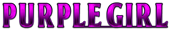 PURPLE GIRL Logo Style