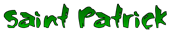 Saint Patrick Logo Style
