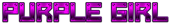 PURPLE GIRL Logo Style