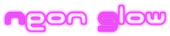 Neon Glow Logo Style