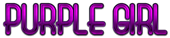 PURPLE GIRL Logo Style