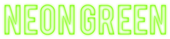 Neon Green Logo Style