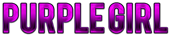 PURPLE GIRL Logo Style