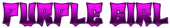 PURPLE GIRL Logo Style