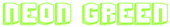 Neon Green Logo Style