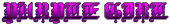 PURPLE GIRL Logo Style