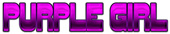 PURPLE GIRL Logo Style