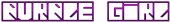 PURPLE GIRL Logo Style