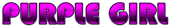 PURPLE GIRL Logo Style