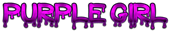 PURPLE GIRL Logo Style