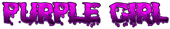 PURPLE GIRL Logo Style