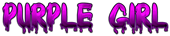 PURPLE GIRL Logo Style