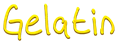 Gelatin Logo Style