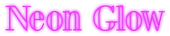 Neon Glow Logo Style