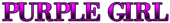 PURPLE GIRL Logo Style