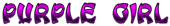 PURPLE GIRL Logo Style