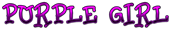 PURPLE GIRL Logo Style