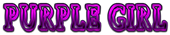 PURPLE GIRL Logo Style